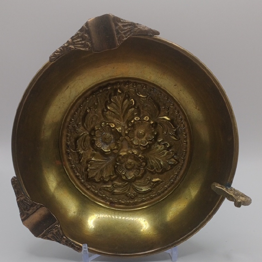 Elegant Brass Decorative Plate